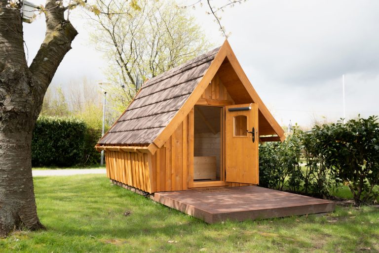 TROLL-Trekkinghütte im Campingpark Schlei-Karschau